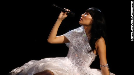Dami Im of Australia finished second after getting high marks from the professional judges.
