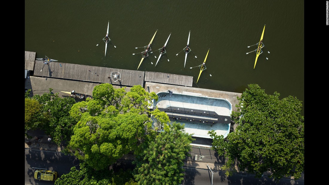 Rio&#39;s rowing clubs are based at the Rodrigo de Freitas Lagoon. It will host some Olympic events in August.