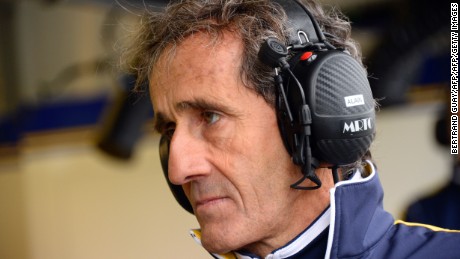 Four-time F1 champion Alain Prost is now focused on winning the Formula E title with Renault.