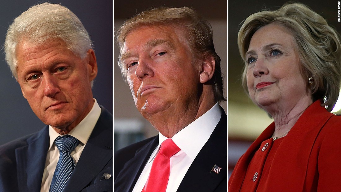 Why Trump Is Dredging Up 1990s Attacks Against The Clintons Cnnpolitics