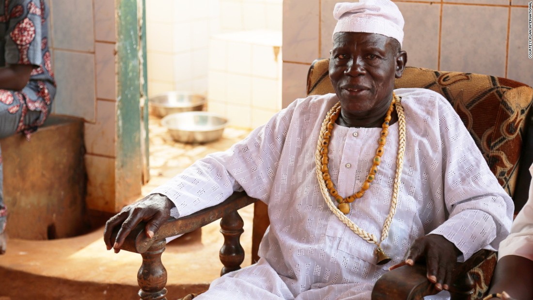 Mama Hounza Tognon Mahouchi, 85, is president of the Voodoo priests in Couffo, a district in the south of Benin. After talks with Plan International and ReSPESD, he helped enact reforms throughout  the convents he oversees. &quot;I let this go on because I was ignorant,&quot; he says. &quot;Many talented people have been lost through this system,&quot; he admits.