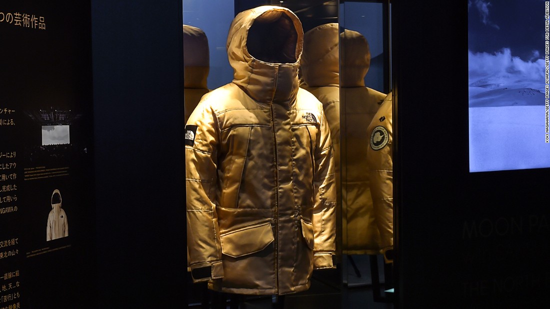 Synthetic silk is also being developed for sustainable textiles. This North Face jacket was made with imitation spider silk by Japanese company Spiber. 