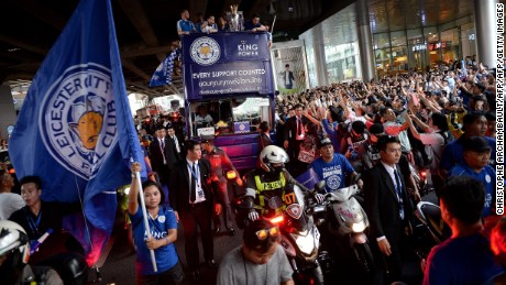 Leicester City: How Foxes and their fans painted Bangkok blue