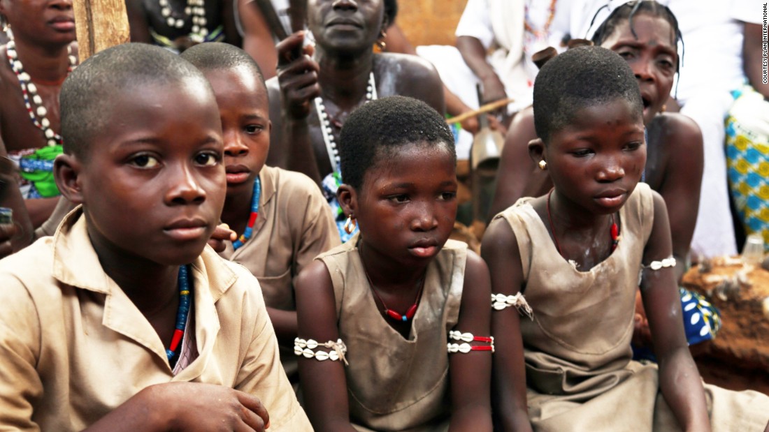 Between September and October 2015, 310 children (193 girls and 117 boys) were released from voodoo convents in Benin as a result of the work of non-governmental organizations Plan International and ReSPESD. 