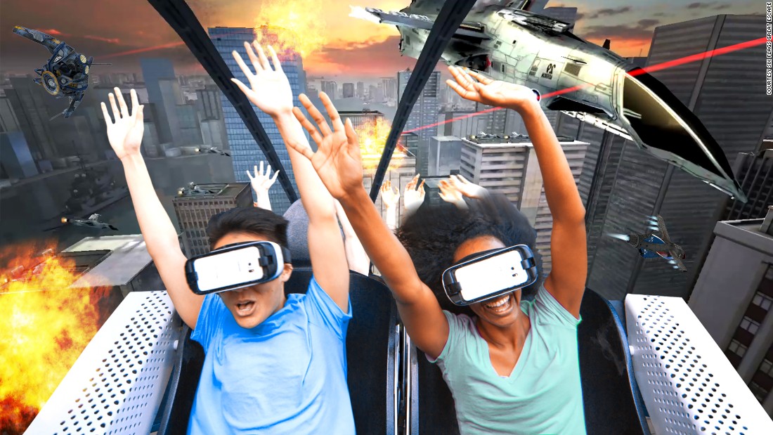 Riders get to engage in a battle to save the planet from alien invaders as the &lt;a href=&quot;https://www.sixflags.com/greatescape/attractions/vr/experience&quot; target=&quot;_blank&quot;&gt;Steamin&#39; Demon &lt;/a&gt;coaster adds virtual reality at Six Flags Great Escape in upstate New York.