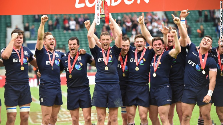 Image result for scotland win sevens world series london