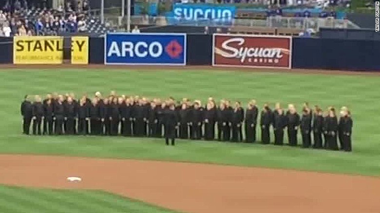 MLB team under fire over national anthem mixup