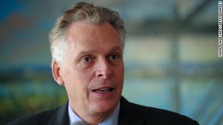 US Virginia Governor Terry McAuliffe speaks during a press conference at the Mariel development zone, in Mariel, Artemisa Province, Cuba, on January 5, 2016. 