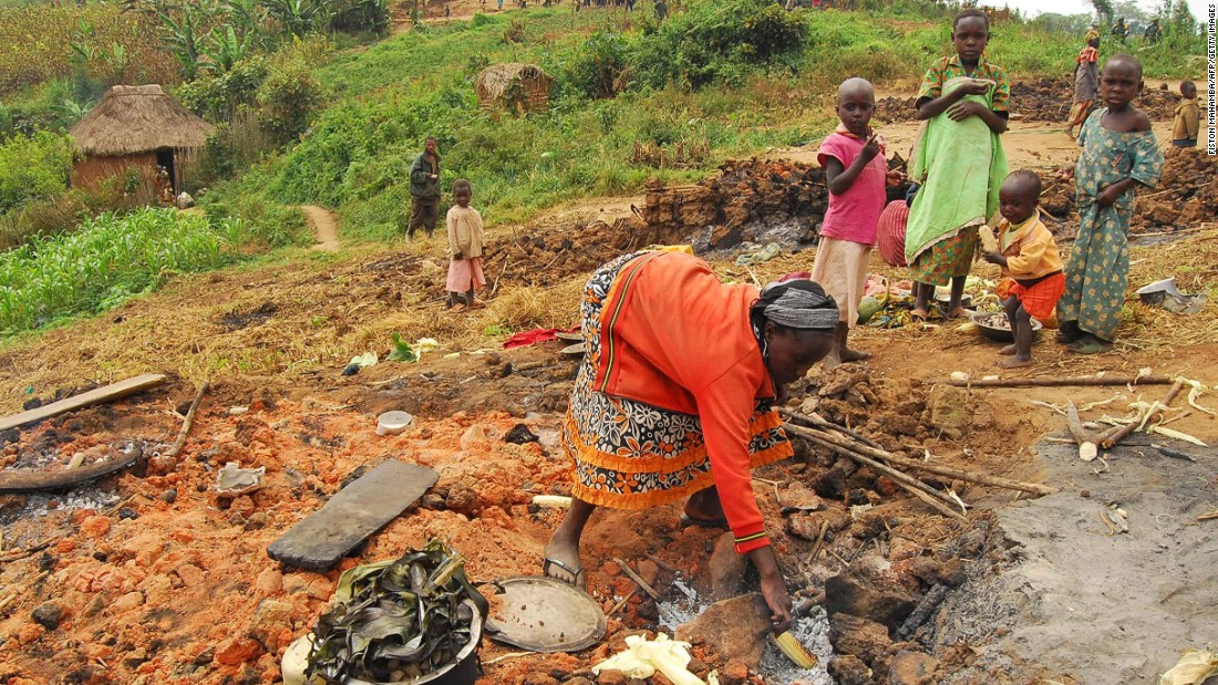 People displaced from their villages rummage through the ashes of their burnt homes in the North Kivu province in the Democratic Republic of the Congo (DRC) in February 2016. Around 20 people were killed and 40 wounded in one weekend&#39;s violence, the spokesperson for the U.N. High Commissioner for Human Rights, &lt;a href=&quot;http://www.ohchr.org/EN/NewsEvents/Pages/DisplayNews.aspx?NewsID=17022&amp;LangID=E&quot; target=&quot;_blank&quot;&gt;Cecile Pouilly, said in a statement&lt;/a&gt;.