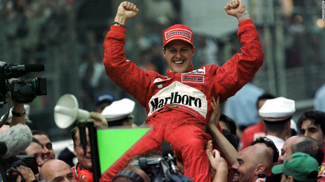 Hill&#39;s haul of five victories was equaled by Michael Schumacher in 2001.
