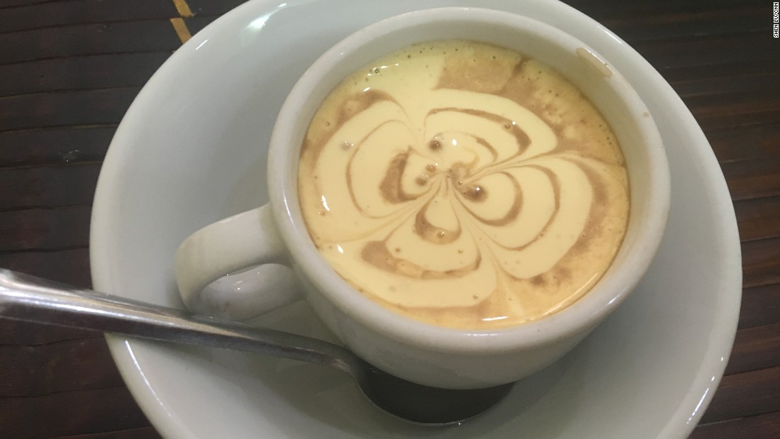 In Hanoi, it's all about egg coffee