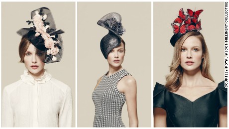 Britian&#39;s famous horse race, Royal Ascot, asked eight top milliners to design their ultimate hats.