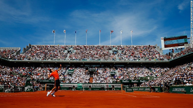 Red clay and no roof: The unique Roland Garros