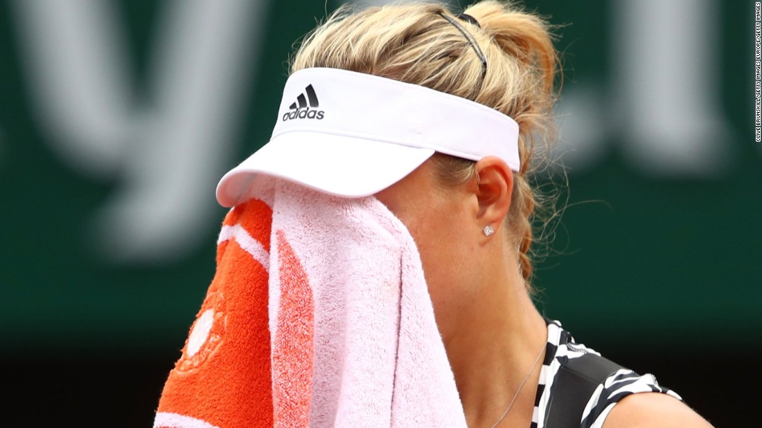 Another grand slam winner, Angelique Kerber, fell in her opener to Kiki Bertens. She was troubled by a shoulder injury and needed to take a medical timeout. 