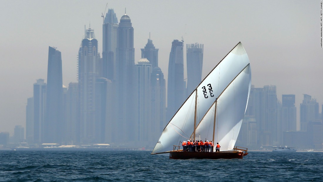 The prize purse for the Al-Gaffal dhow race is Dhs10 million ($2.7 million), with the owner of the winning boat also taking home three luxury cars.