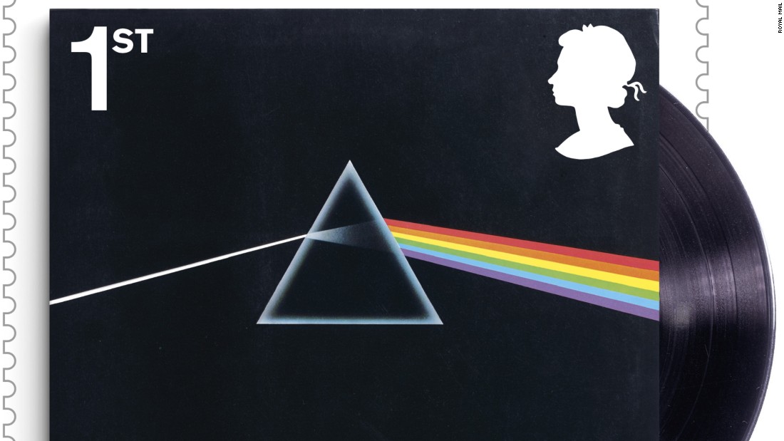 &quot;The Dark Side of The Moon&quot; album cover, released by EMI Harvest in 1973