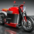 electric motobike tesla concept 2