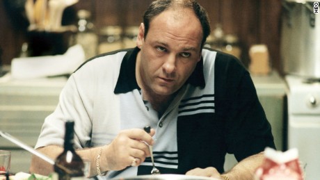 James Gandolfini as Tony Soprano in HBO&#39;s &quot;The Sopranos.&quot;