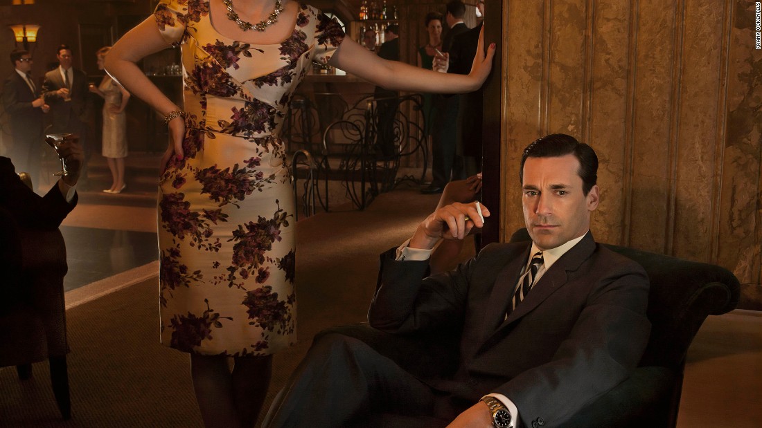 Jon Hamm as Don Draper in &quot;Mad Men&quot; was dapper but emotionally brutal.