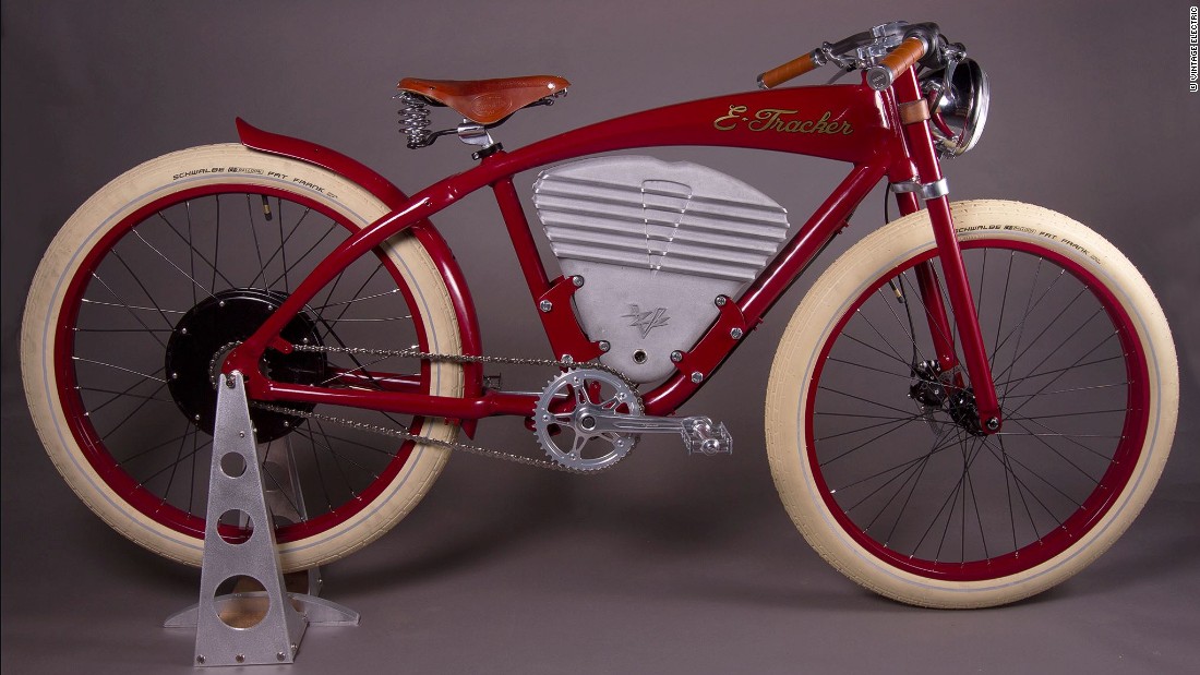 California-based Vintage Electric have two models of e-bike currently -- the &quot;Tracker&quot; (pictured) and the &quot;Cruz.&quot;