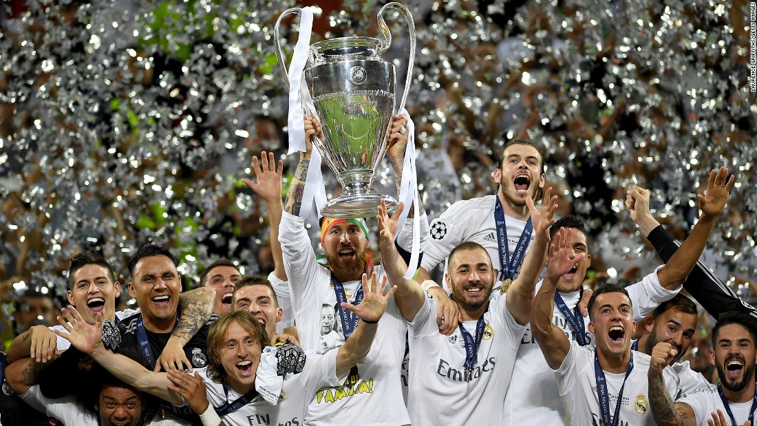 last time real madrid won champions league