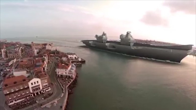 See Britain's huge new aircraft carriers - CNN Video