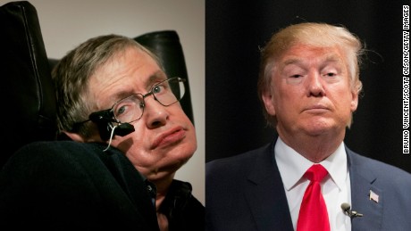 Stephen Hawking: 'I may not be welcome' in Trump's America