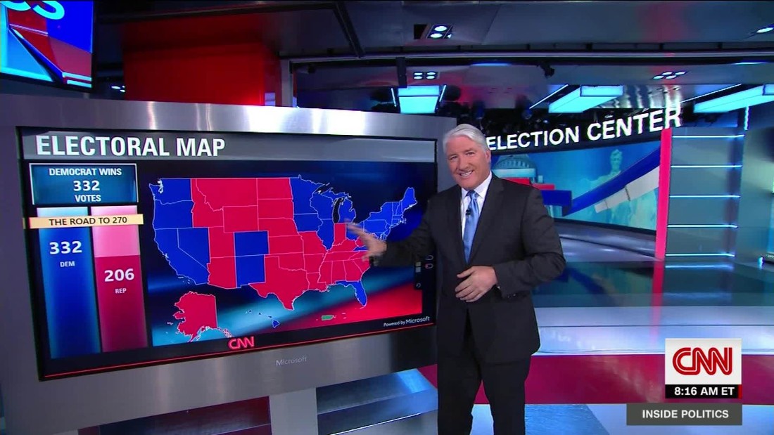 This is what Trump hopes the electoral map looks like CNN Video