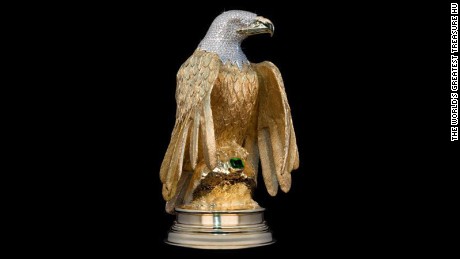 5 Million Diamond Encrusted Eagle Statue Stolen