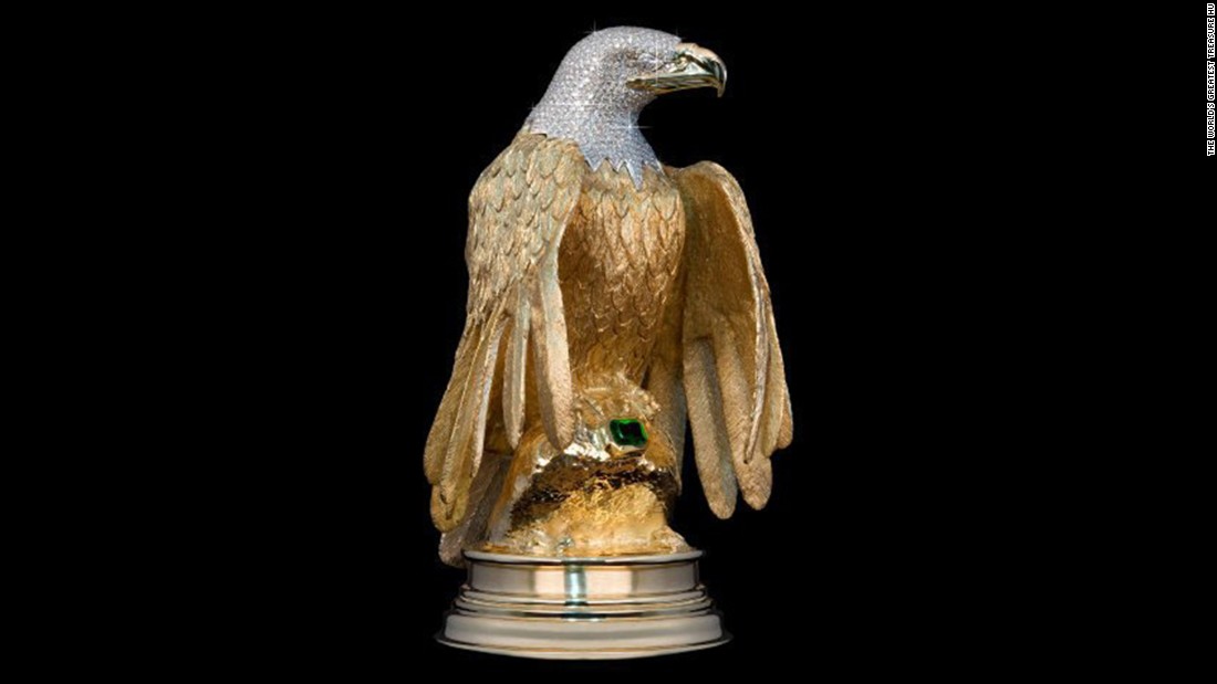 Diamond-encrusted Golden Eagle stolen - CNN