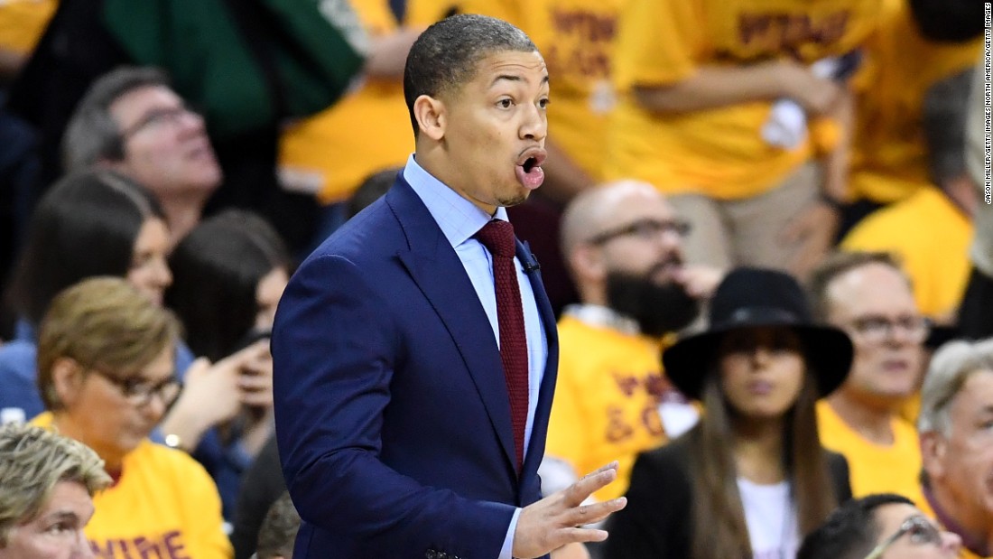 Tyronn Lue of the Cavaliers is gunning to be the first rookie head coach to lead his team to the NBA championship since Pat Riley in 1982. Riley, incidentally, replaced coach Paul Westhead in the middle of that  Lakers season, a feat Lue will also try to replicate after replacing coach David Blatt this year. 