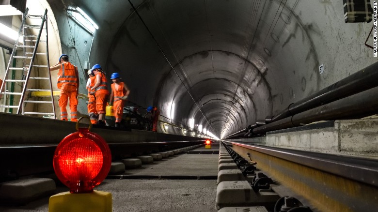 Constructing the world's longest tunnel