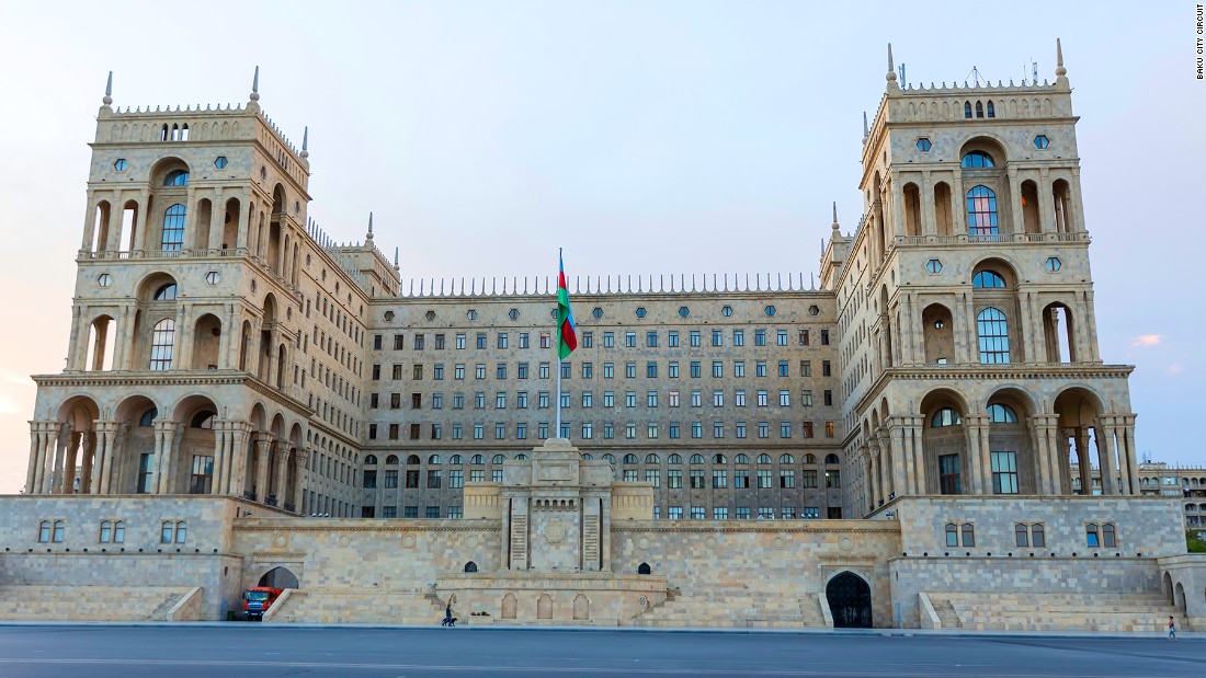 The Presidential Palace in Baku will form part of the backdrop for the city&#39;s first F1 race.