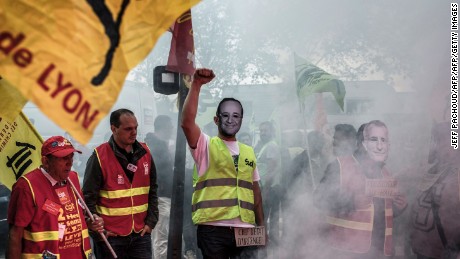 Union opposition helped defeat former President François Hollande&#39;s attempt to change labor law last year.