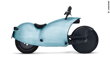 The creator&#39;s of the Johammer J1 adopted a radically different approach to motorcyle design.