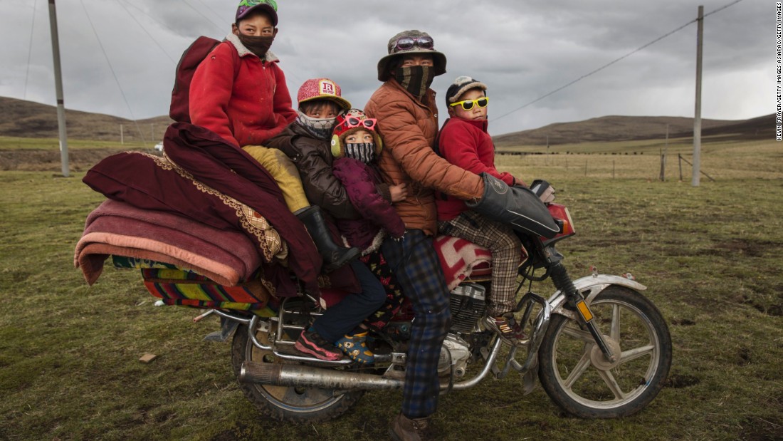 For Tibetans, who usually scratch a living farming and herding, the harvest, which lasts several weeks, is an important way to earn money. 