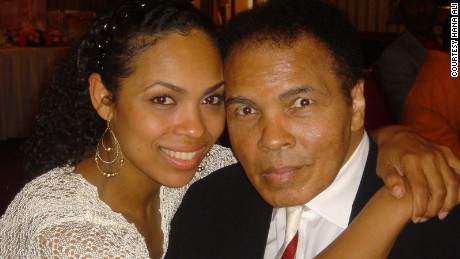 My dad, Muhammad Ali