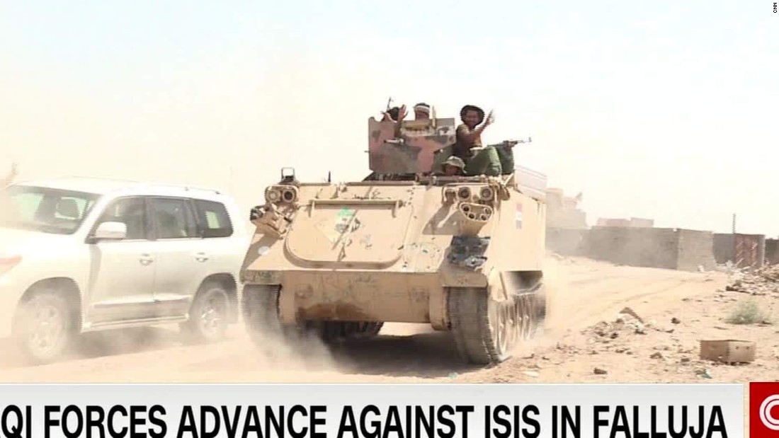 Iraq Forces Advance Against Isis In Falluja Cnn Video 0280
