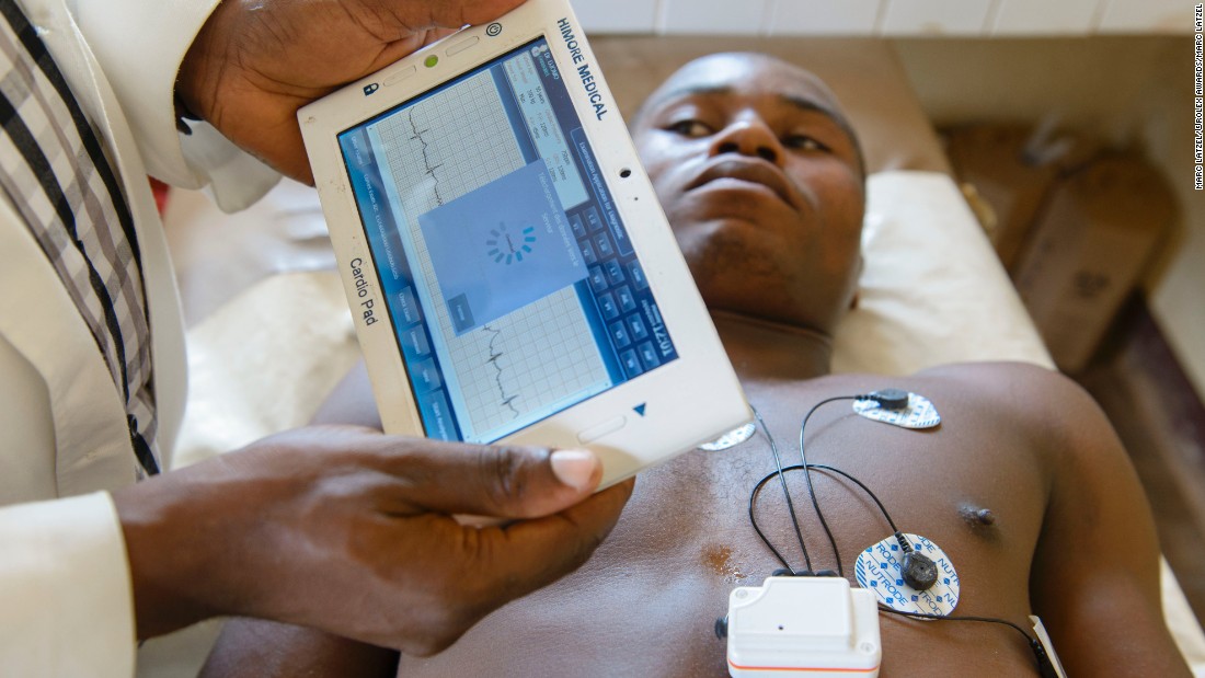 Cameroonian entrepreneur, Arthur Zang, has invented a touch-screen heart monitoring device that records, and then sends heart activity to a national healthcare center for evaluation. It could have hugely positive potential for rural populations far from hospitals. &lt;br /&gt;&lt;br /&gt;&lt;a href=&quot;http://edition.cnn.com/2016/06/06/africa/arthur-zang---cardio-pad-cameroon/index.html&quot; target=&quot;_blank&quot;&gt;Read more&lt;/a&gt; about this device. 