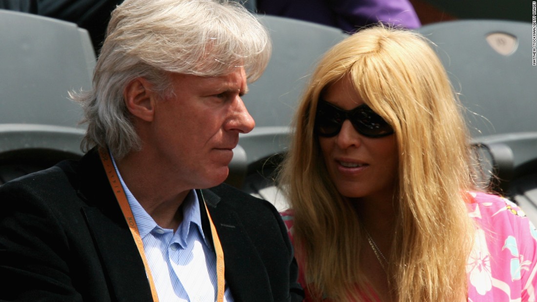 Former Swedish tennis player Bjorn Borg and his wife Patricia Ostfeldt watch the action at the French Open at Roland Garros. Eleven-time grand slam winner Borg has been taken aback by the parental pressure he&#39;s seen on the junior tennis circuit in Sweden.