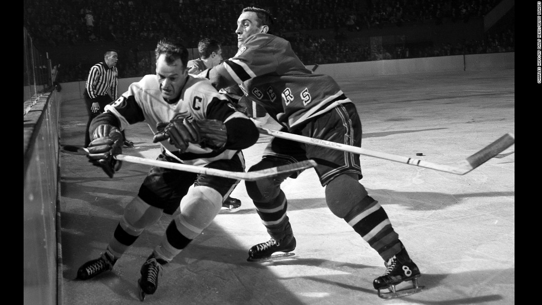 Hockey legend &lt;a href=&quot;http://www.cnn.com/2016/06/10/us/gordie-howe-dies/index.html&quot; target=&quot;_blank&quot;&gt;Gordie Howe&lt;/a&gt;, left, scored 801 goals in his NHL career and won four Stanley Cups with the Detroit Red Wings. Howe, also known as &quot;Mr. Hockey,&quot; died June 10 at the age of 88, his son Marty said.