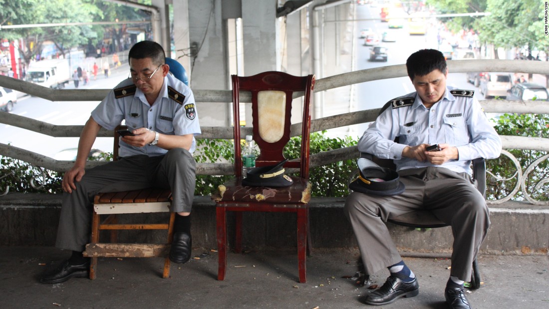 The police in Dengfeng perhaps weren&#39;t so attentive in 2014.