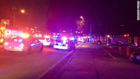 A shooting and multiple injuries were reported at Pulse nightclub in Orlando. 