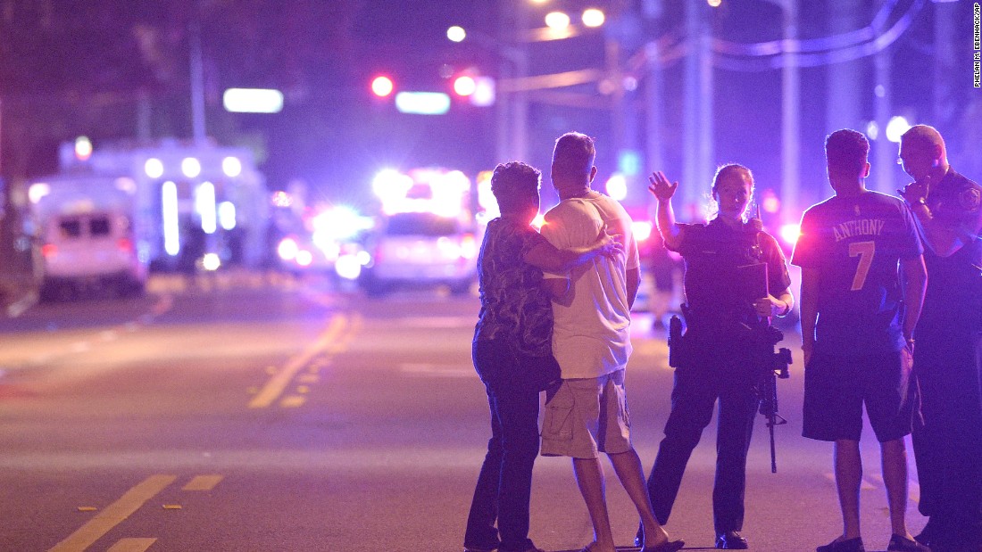 Police direct family members away from the scene of a shooting at the Pulse nightclub in Orlando in June 2016. Omar Mateen, 29, &lt;a href=&quot;http://www.cnn.com/2016/06/12/us/orlando-nightclub-shooting/index.html&quot; target=&quot;_blank&quot;&gt;opened fire inside the club,&lt;/a&gt; killing at least 49 people and injuring more than 50. Police fatally shot Mateen during an operation to free hostages that officials say he was holding at the club.