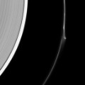 Saturn ring disruption