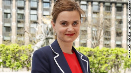 British MP Jo Cox, who was killed in Birstall Thursday.