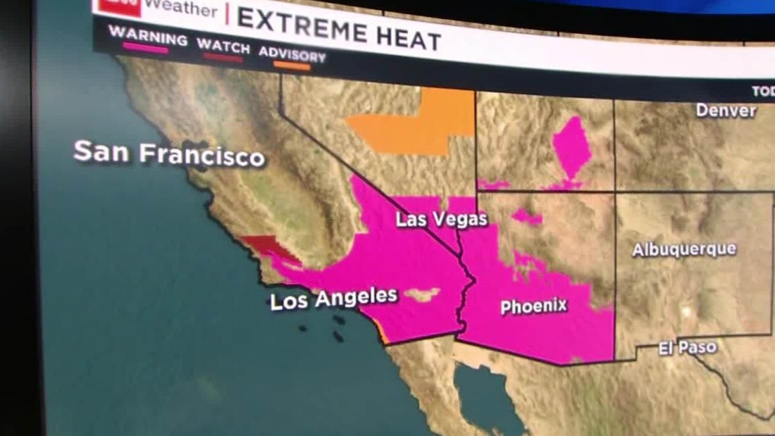 Heat wave and wildfires spread across U.S. southwest CNN Video