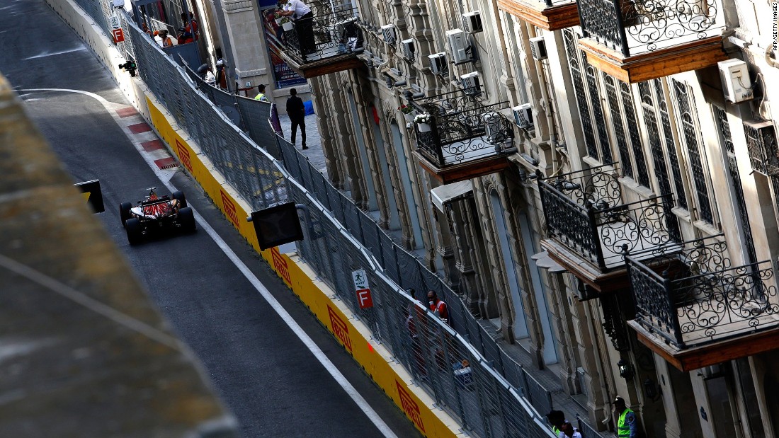 The city streets rang to the sound of Formula One cars from Friday to Sunday. 
