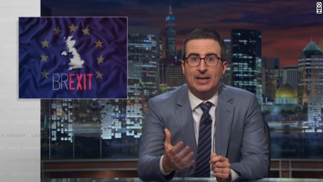 John Oliver&#39;s ode to the UK and EU