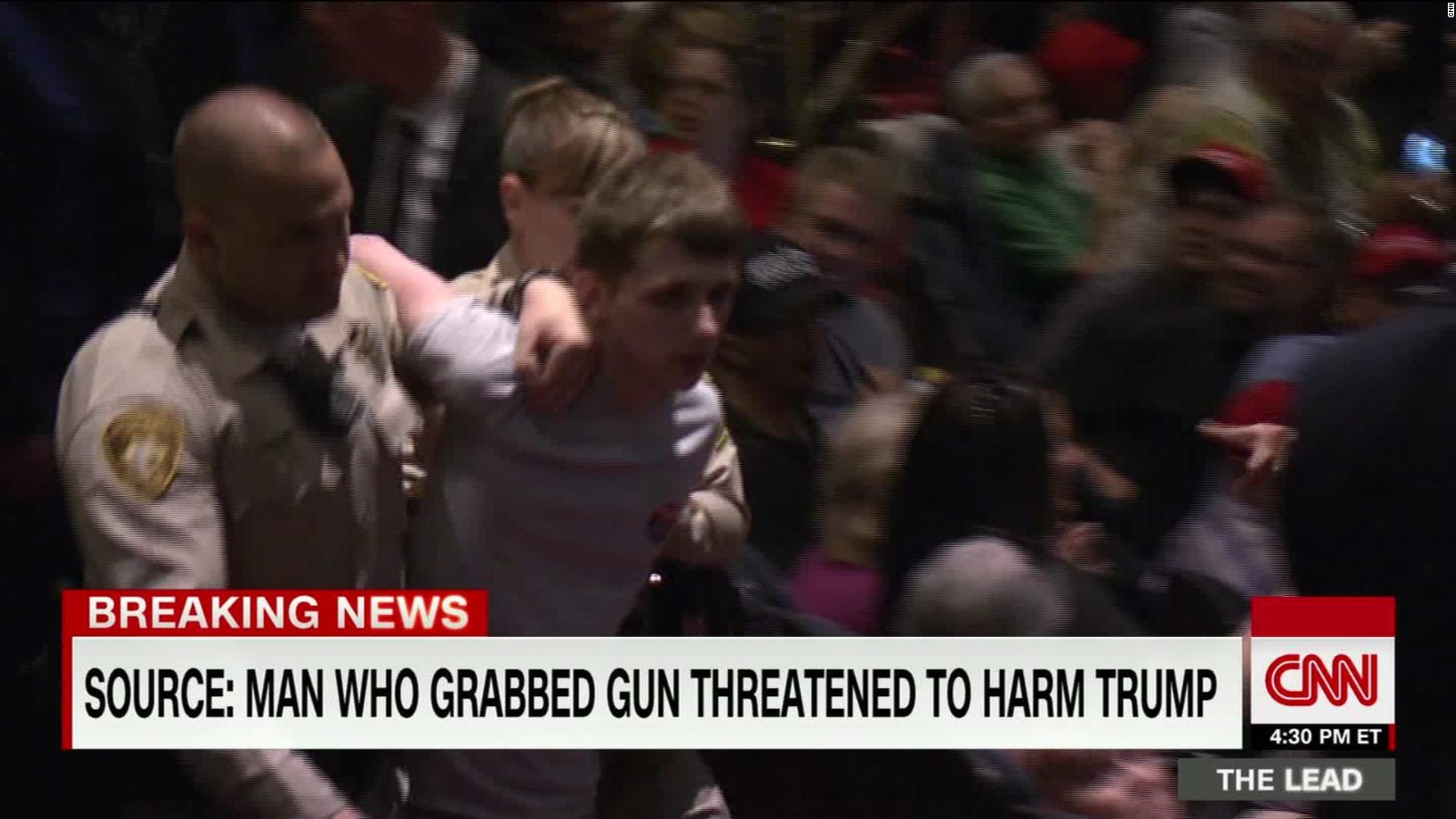 Man Who Attempted To Grab Gun At Rally Wanted To Kill Trump
